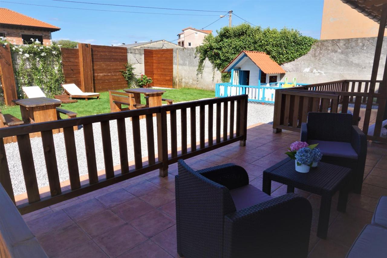 Apartamentos La Playina Llanes Buitenkant foto